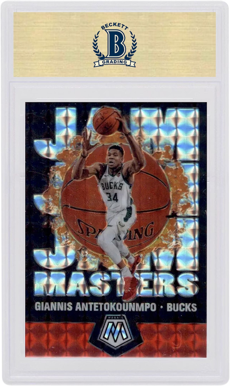 Giannis Antetokounmpo 2019 Panini Mosaic Jam Masters Mosaic #19 圖 2