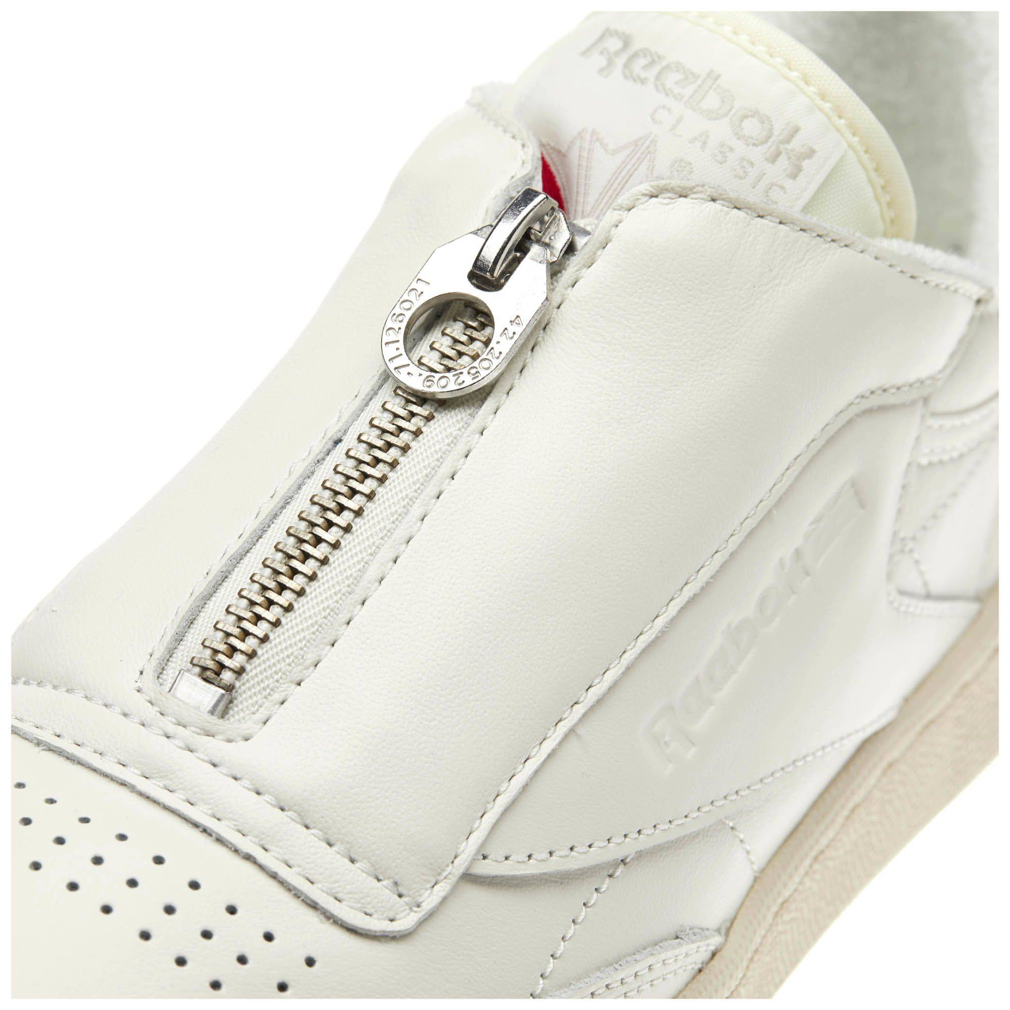 (W) Gigi Hadid Reebok Club C 85 Zip 'Chalk' 圖 7