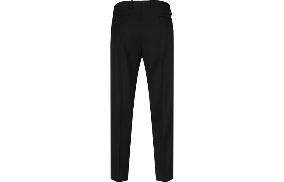 Lookbook GIORGIO ARMANI  Black Solid High-Rise Straight-Leg Casual Pants SS23 8WGPP00B-T0075-UC99