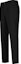 Shop GIORGIO ARMANI Black Solid High-Rise Straight-Leg Casual Pants SS23 8WGPP00B-T0075-UC99