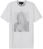 GIORGIO ARMANI Embroidered Cotton Crewneck T-Shirt SS22 Optical White 3LST58-SJMCZ-U090 GIORGIO ARMANI Embroidered Cotton Crewneck T-Shirt SS22 Optical White 3LST58-SJMCZ-U090