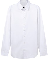 GIORGIO ARMANI Solid Color Single-Breasted Casual Long-Sleeve Shirt. 8WGCCZ97-JZ070-U0BN GIORGIO ARMANI Solid Color Single-Breasted Casual Long-Sleeve Shirt. 8WGCCZ97-JZ070-U0BN