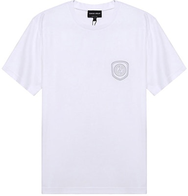 乔治·阿玛尼 纯白色棉质圆领T恤 6KSM70-SJTKZ-U090 Order 乔治·阿玛尼 纯白色棉质圆领T恤 6KSM70-SJTKZ-U090