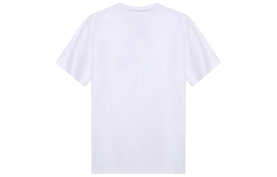 Lookbook ジョルジオ アルマーニ ソリッドホワイト コットン クルーネックTシャツ. 6KSM70-SJTKZ-U090