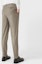 Shop GIORGIO ARMANI Solid Zipper Straight Casual Pants Khaki. 8WGPP03D-T004K-U6UG