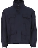 GIORGIO ARMANI SS22 Navy Blue Multi-Pocket Stand-Collar Jacket 2SGCCZ94-TZ832-UBWF GIORGIO ARMANI SS22 Navy Blue Multi-Pocket Stand-Collar Jacket 2SGCCZ94-TZ832-UBWF