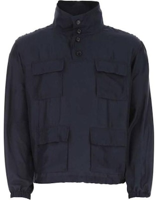 乔治阿玛尼 SS22 海军蓝多口袋立领夹克 2SGCCZ94-TZ832-UBWF Order 乔治阿玛尼 SS22 海军蓝多口袋立领夹克 2SGCCZ94-TZ832-UBWF