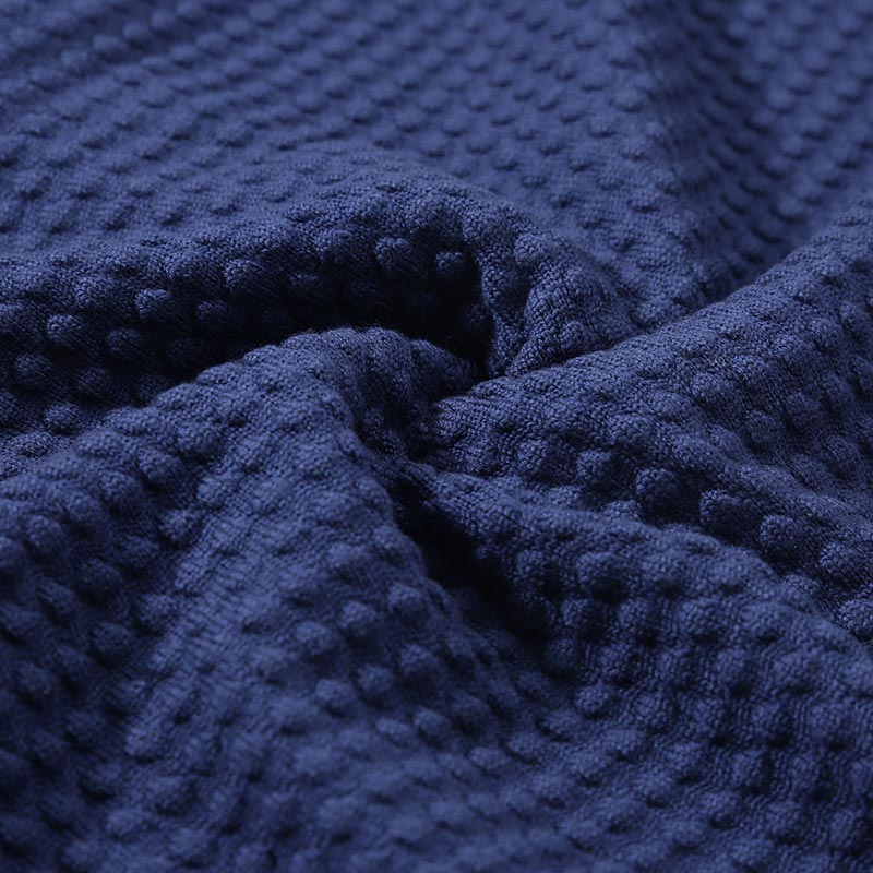 Shop GIORGIO ARMANI SS24 Kardigan Rajut Kolar Shawl Solid - Biru Navy 6RSE04-SM22Z-UA2K