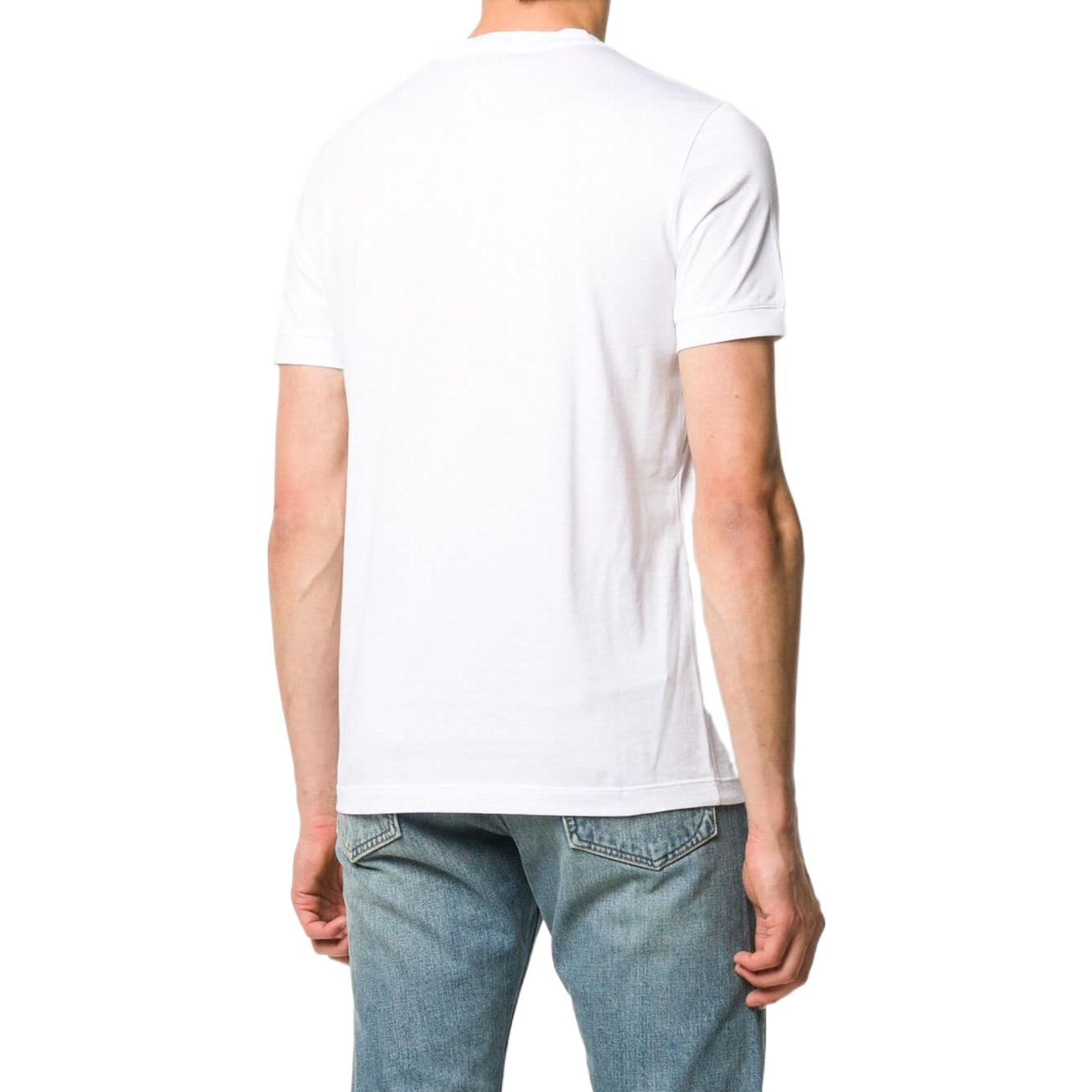 Purchase Giorgio Armani Kaos Putih Logo Cetak Leher Bulat Lengan Pendek. 3GST57-SJMCZ-U090