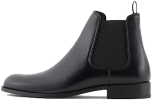 Giorgio Armani Armani Black Antique Leather Chelsea Boots. X2M361XF294100002 Giorgio Armani Armani Black Antique Leather Chelsea Boots. X2M361XF294100002