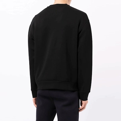 Giorgio Armani FW21 Logo Print Crewneck Pullover Sweatshirt Hitam 6HSM55-SJHJZ-U9SA Shop Giorgio Armani FW21 Logo Print Crewneck Pullover Sweatshirt Hitam 6HSM55-SJHJZ-U9SA