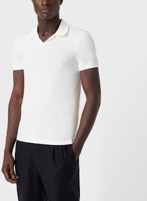 Giorgio Armani Polo Blanco FW21 de Jersey elástico sólido para hombre. 3GSF51SJP4ZU090 Purchase Giorgio Armani Polo Blanco FW21 de Jersey elástico sólido para hombre. 3GSF51SJP4ZU090