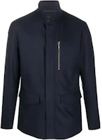 Giorgio Armani Armani FW21 Zip-Up Stand Collar Jacket Deep Blue 0WGGG0GXT00KB-UBWF Giorgio Armani Armani FW21 Zip-Up Stand Collar Jacket Deep Blue 0WGGG0GXT00KB-UBWF