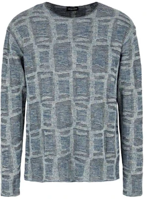Giorgio Armani Sudadera Gris Jacquard Cuello Redondo 3DSM30-SM32Z-PZG7 Buy Giorgio Armani Sudadera Gris Jacquard Cuello Redondo 3DSM30-SM32Z-PZG7