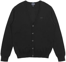 Giorgio Armani ARMANI JEANS Black V-Neck Loose-Fit Knit Sweater 06W78TS-12 Giorgio Armani ARMANI JEANS Black V-Neck Loose-Fit Knit Sweater 06W78TS-12