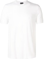 Giorgio Armani Armani Logo Embroidered Crewneck White T-Shirt 3GST52S-JP4Z-U090 Giorgio Armani Armani Logo Embroidered Crewneck White T-Shirt 3GST52S-JP4Z-U090