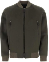Giorgio Armani Armani Solid Color Baseball Collar Zip-Up Jacket 3WGOB0AST0184-U8RE Giorgio Armani Armani Solid Color Baseball Collar Zip-Up Jacket 3WGOB0AST0184-U8RE
