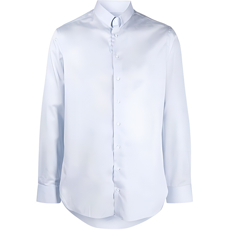 Giorgio Armani Armani Solid Color Button-Down Long Sleeve Shirt 8WGCCZMHTZ069-U9T9