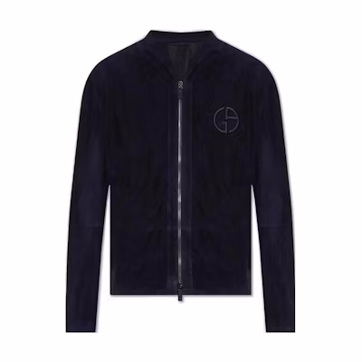 Giorgio Armani Armani Solid Color Zipper V-Neck Long-Sleeve Jacket for Men H4SR01-ESP01-922