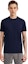 Purchase Giorgio Armani SS22 Baju-T Navy Blue Leher Bulat Logo Sulam. 3GST52-SJP4Z-UA3Z