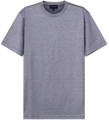 Giorgio Armani SS22 Kaos Abu-Abu Polos Lengan Pendek Leher Bulat. 3KSM77-SJZHZ-U8EL Order Giorgio Armani SS22 Kaos Abu-Abu Polos Lengan Pendek Leher Bulat. 3KSM77-SJZHZ-U8EL