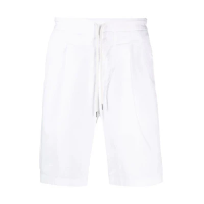 Giorgio Armani Armani White Drawstring Waist Multi-Pocket Casual Shorts 0SGPB00ET02EY