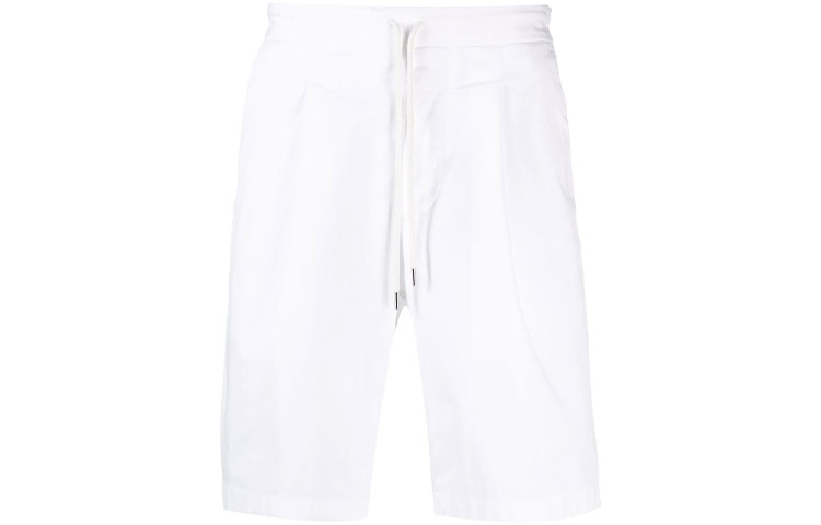 Order ジョルジオアルマーニ ホワイト ドローストリング ウエスト マルチポケット ショーツ 0SGPB00ET02EY