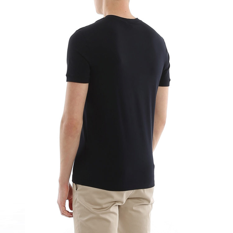 Purchase Camiseta Giorgio Armani Azul Cuello Redondo con Logo Gráfico. 6GST56SJP4ZUBSG