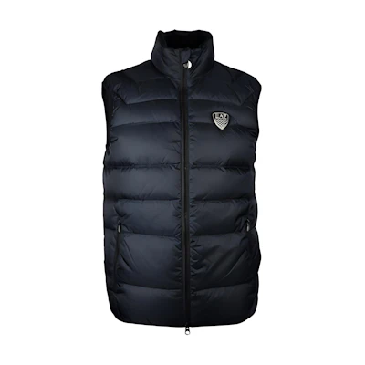 Giorgio Armani Blue Sleeveless Zip-Up Jacket 6XPQ01-PN22Z-1578