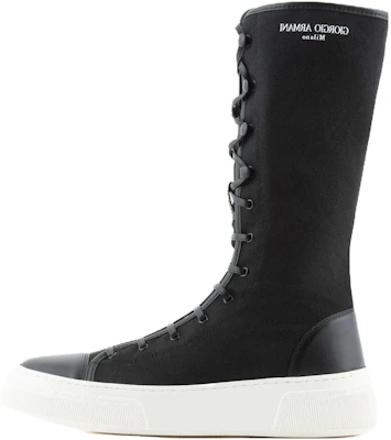 Giorgio Armani Fabric Ankle Boot 'Black Fashion' X1N161XN8751K001 Buy Giorgio Armani Fabric Ankle Boot 'Black Fashion' X1N161XN8751K001