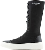 Giorgio Armani Fabric Ankle Boot 'Black Fashion' X1N161XN8751K001 Giorgio Armani Fabric Ankle Boot 'Black Fashion' X1N161XN8751K001