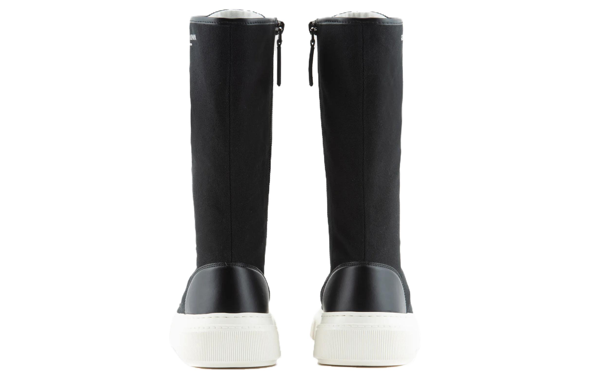 Lookbook But Fasih Giorgio Armani Fabric Ankle Boot 'Hitam' X1N161XN8751K001