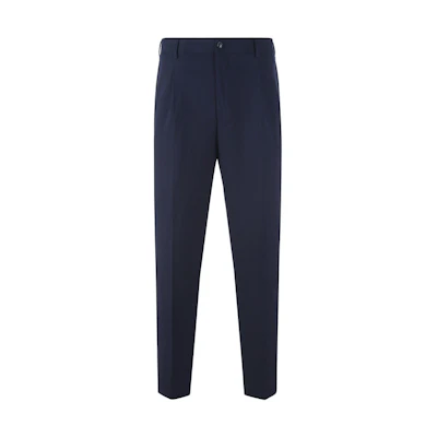 GIORGIO ARMANI FW22 Slim Fit Casual Pants in Navy Blue. 8WGPP03D-T03JX-UBUV