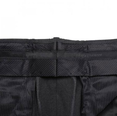 GIORGIO ARMANI FW22 Pantalones Casuales Entallados Grises. 8WGPP03D-T03JX-U8V6 Details for GIORGIO ARMANI FW22 Pantalones Casuales Entallados Grises. 8WGPP03D-T03JX-U8V6