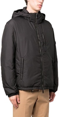 Giorgio Armani FW22 素色拉鏈連帽外套 - 黑曜石黑 6KSB6B-SN93Z-UC99 Purchase Giorgio Armani FW22 素色拉鏈連帽外套 - 黑曜石黑 6KSB6B-SN93Z-UC99