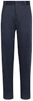 GIORGIO ARMANI FW22 Striped Mid-Rise Straight Casual Pants Black JVM1628246009461 GIORGIO ARMANI FW22 Striped Mid-Rise Straight Casual Pants Black JVM1628246009461