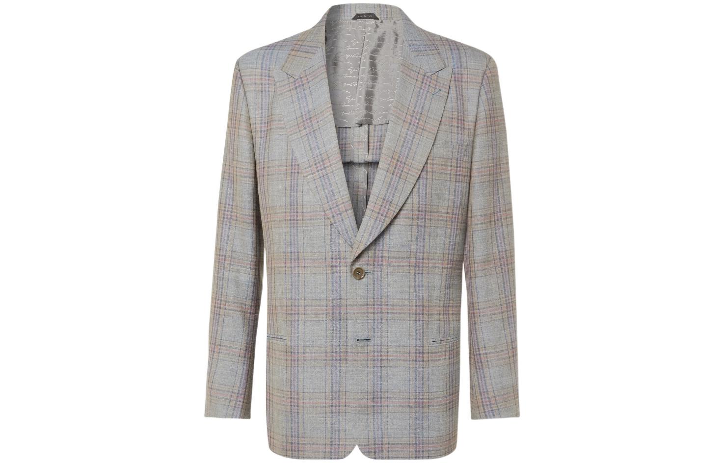 GIORGIO ARMANI FW22  Wool Blend Suit Gray JVM1613642772802