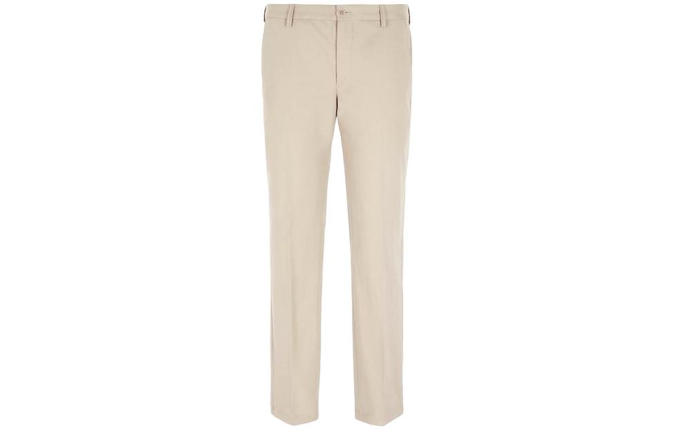 Details for GIORGIO ARMANI FW23  Solid Straight-Leg Mid-Waist Casual Pants 0WGPP0DTT01V5UBUV