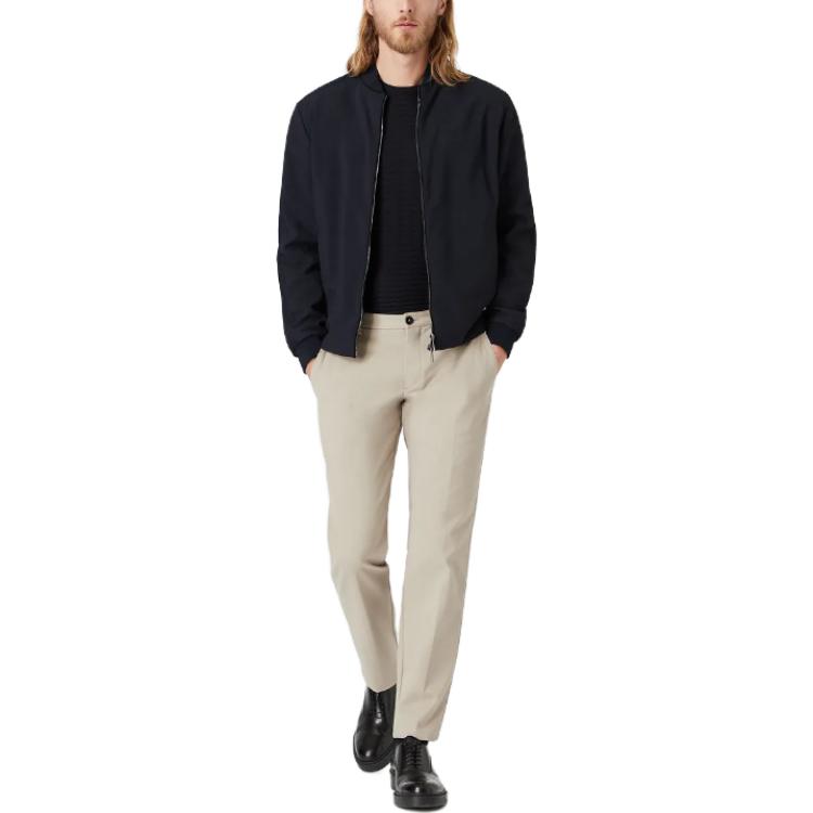 Sizing GIORGIO ARMANI FW23  Solid Straight-Leg Mid-Waist Casual Pants 0WGPP0DTT01V5UBUV