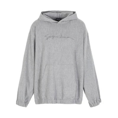 Giorgio Armani FW23 Logo Print Hoodie Casual Sweatshirt 6RSB7G-SNE4Z-U89N