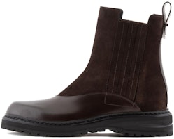 Giorgio Armani Leather Chelsea Boot 'Brown' X2M352XN9261K353 Giorgio Armani Leather Chelsea Boot 'Brown' X2M352XN9261K353