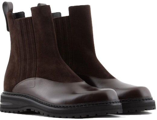 Giorgio Armani Leather Chelsea Boot 'Brown' X2M352XN9261K353 Order Giorgio Armani Leather Chelsea Boot 'Brown' X2M352XN9261K353
