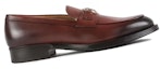 Lookbook Giorgio Armani Kasut Kulit Loafer 'Coklat' X2A392XF222100163