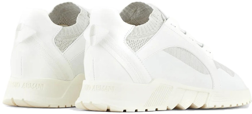 Giorgio Armani Leather Low-Top 'Versatile Fashion White' X2X174XN7651S712 Shop Giorgio Armani Leather Low-Top 'Versatile Fashion White' X2X174XN7651S712