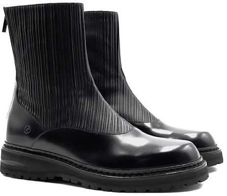 Giorgio Armani Leather Short Boots 'Fashion Zipper Black' X2M355XN9341K001 Order Giorgio Armani Leather Short Boots 'Fashion Zipper Black' X2M355XN9341K001