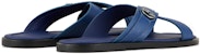 Giorgio Armani Selipar Kulit 'Biru Hitam' X2P045XM8381B228