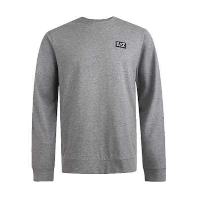 Giorgio Armani Logo Long-Sleeve Sweatshirt Grey 3HPM13-PJ7BZ-3905