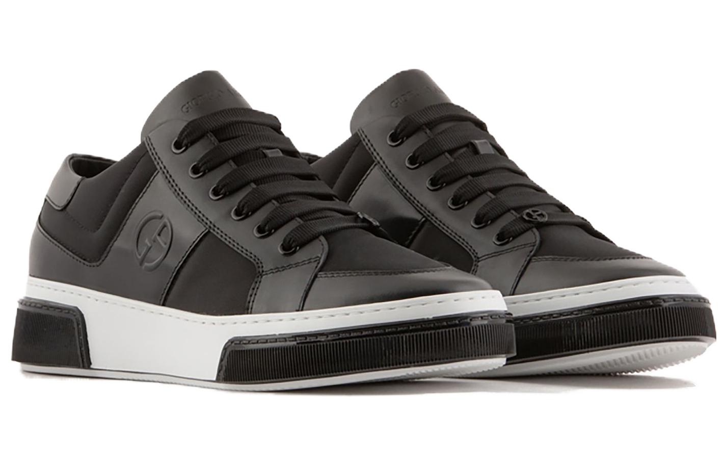 Lookbook Giorgio Armani Low-Top Sneaker 'Black Trendy' X2X172XN1521A083