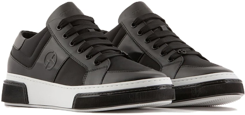 Giorgio Armani Low-Top Sneaker 'Black Trendy' X2X172XN1521A083 Lookbook Giorgio Armani Low-Top Sneaker 'Black Trendy' X2X172XN1521A083