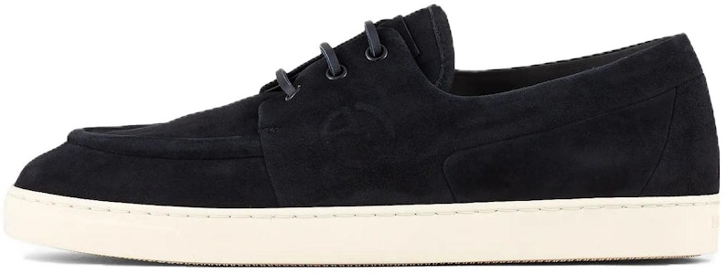 GIORGIO ARMANI喬治·阿曼尼 絨面皮 頭繫帶 低筒 板鞋 男款 黑色 Buy GIORGIO ARMANI喬治·阿曼尼 絨面皮 頭繫帶 低筒 板鞋 男款 黑色